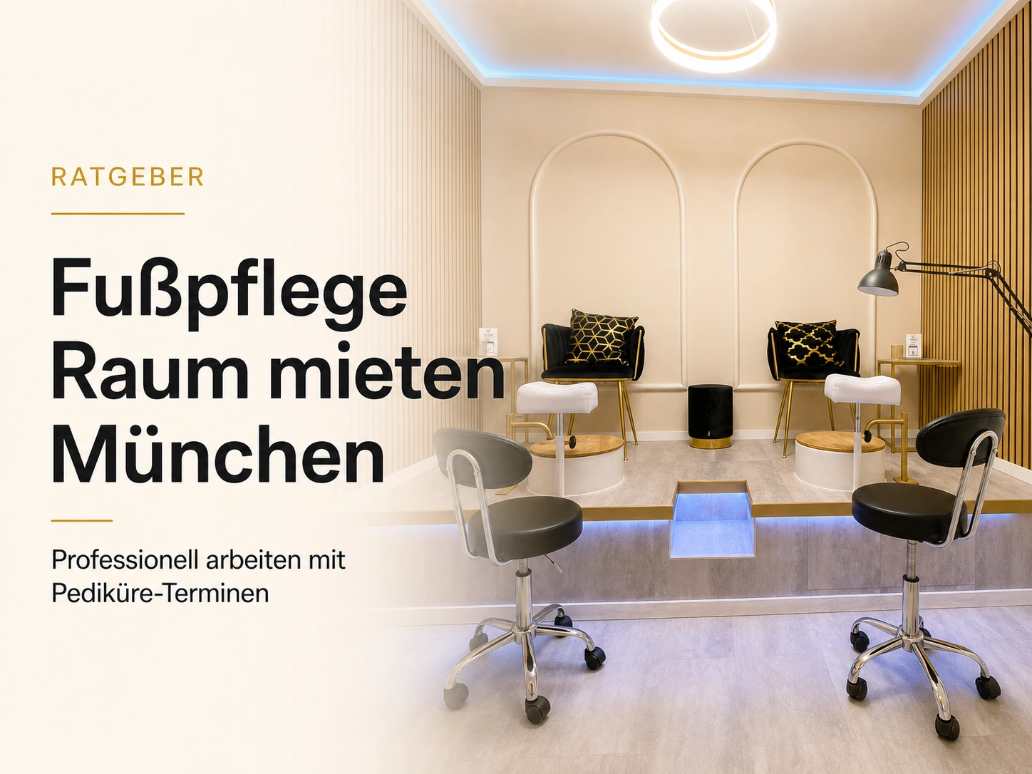 Dollea Feet Workspace in München mit Titel Fußpflege Raum mieten München für professionelle Pediküre-Termine